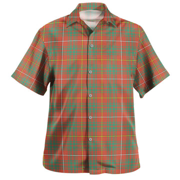 Scottish Bruce Ancient Clan Badge Tartan Hawaiian Shirt