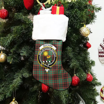 Scottish Buchan Ancient Clan Badge Tartan Christmas Stocking