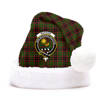 Scottish Buchan Modern Clan Badge Tartan Plush Christmas Hat