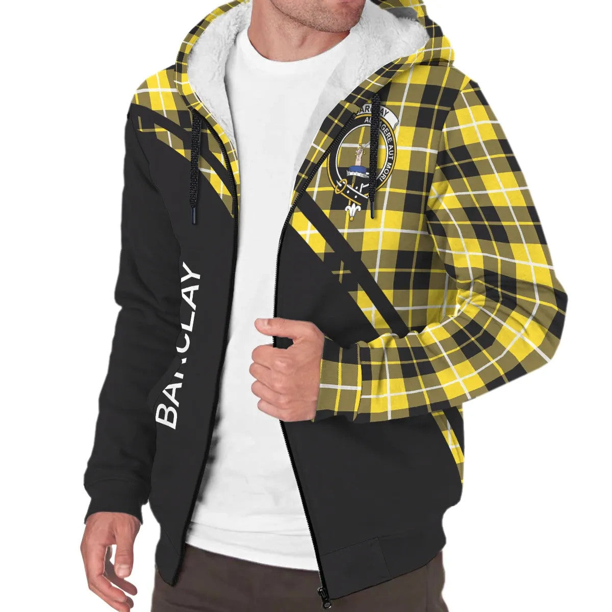 Strange of Balkaskie Tartan Crest Hoodie - Circle Style