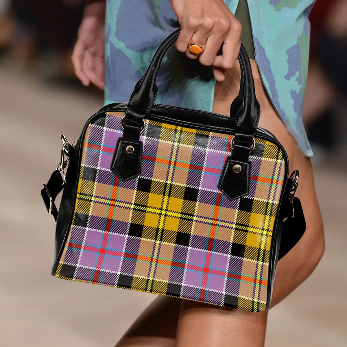 Moray of Abercairney Tartan Saddle Handbags main image 0