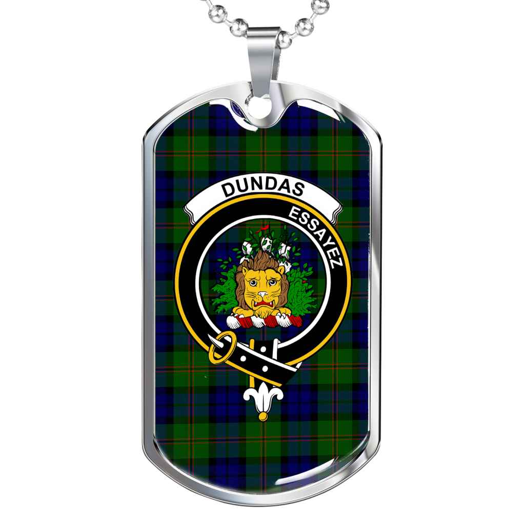 Dundas Modern Tartan - Military T-Shirt main image 1