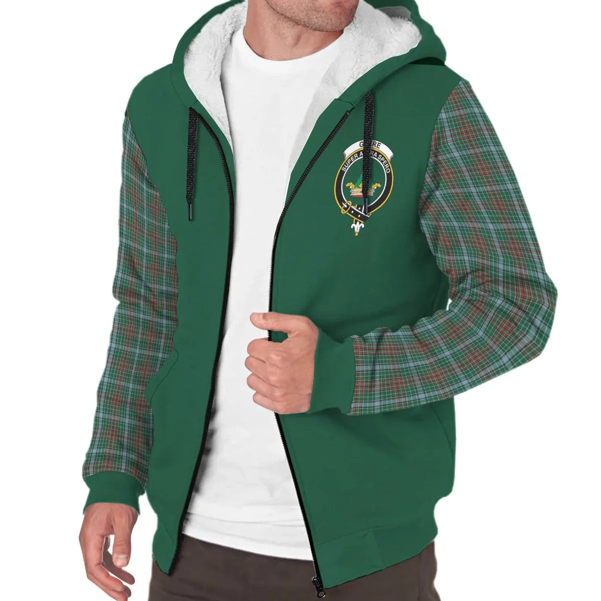 Gayre Hunting Tartan Crest T-shirt - Alba Celtic Style