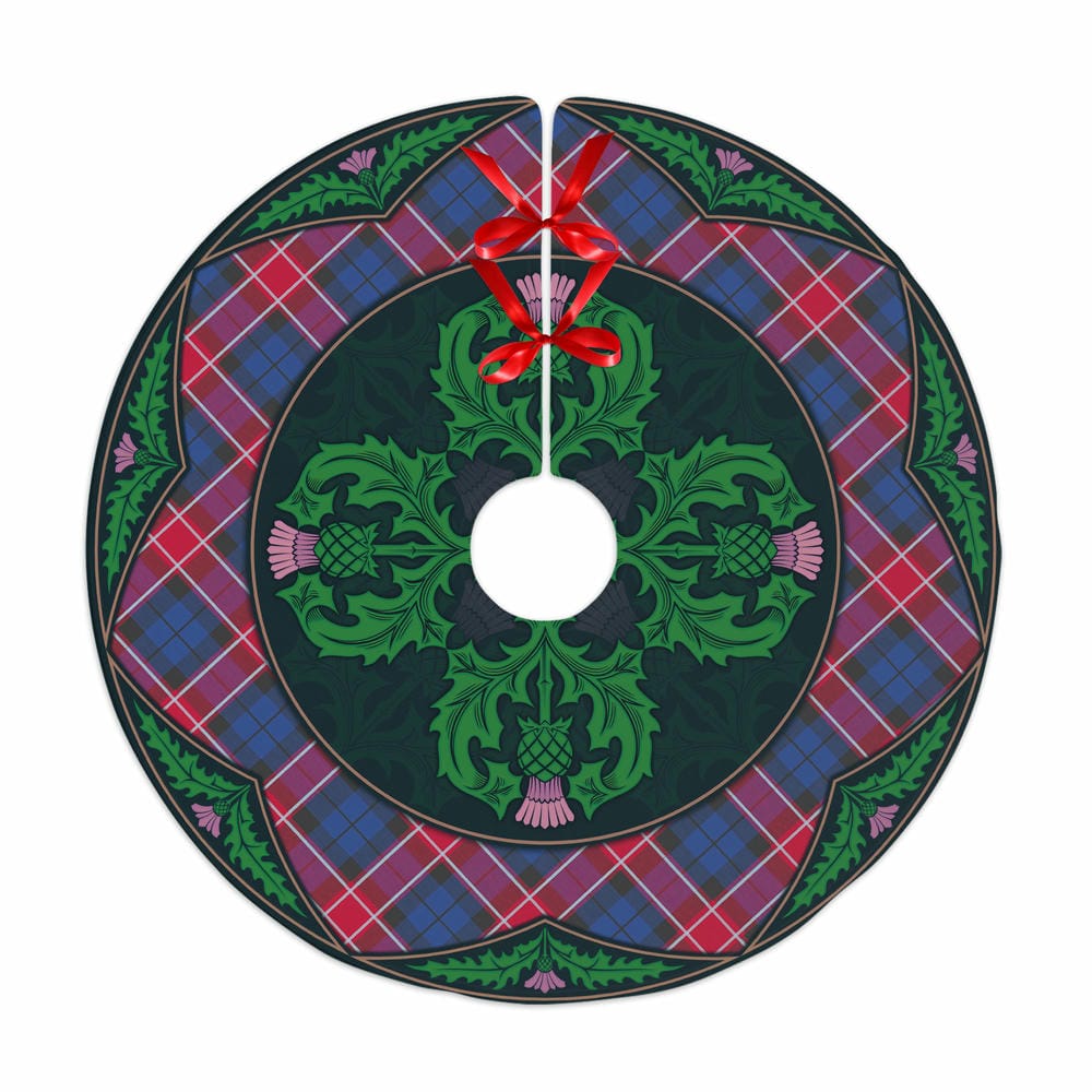 Graham of Menteith Red Tartan Crest Umbrella main image 1