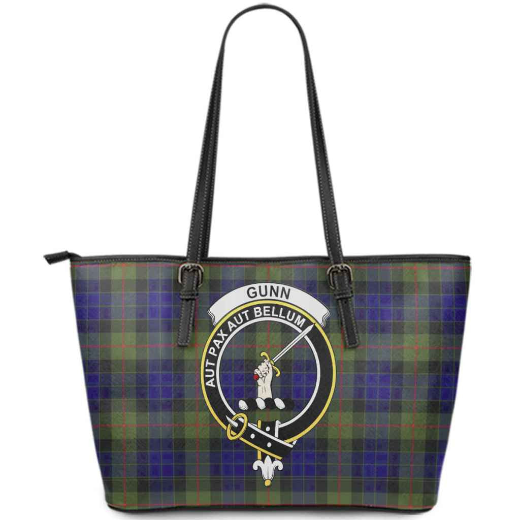 Gunn Modern Tartan Crest Satchel Bag