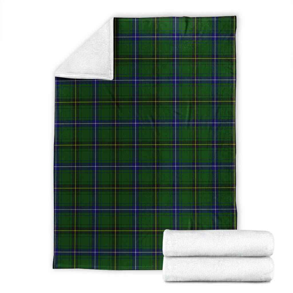 Smith Modern Tartan Crest Premium Blanket - Celtic Stag style