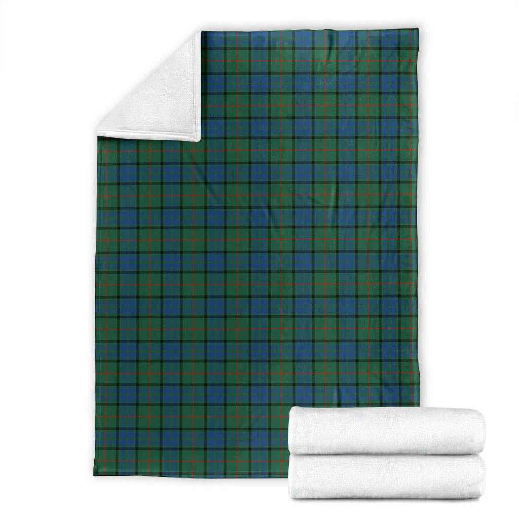 Scottish Tartan Lockhart Clan Woven Blanket Plaid Style