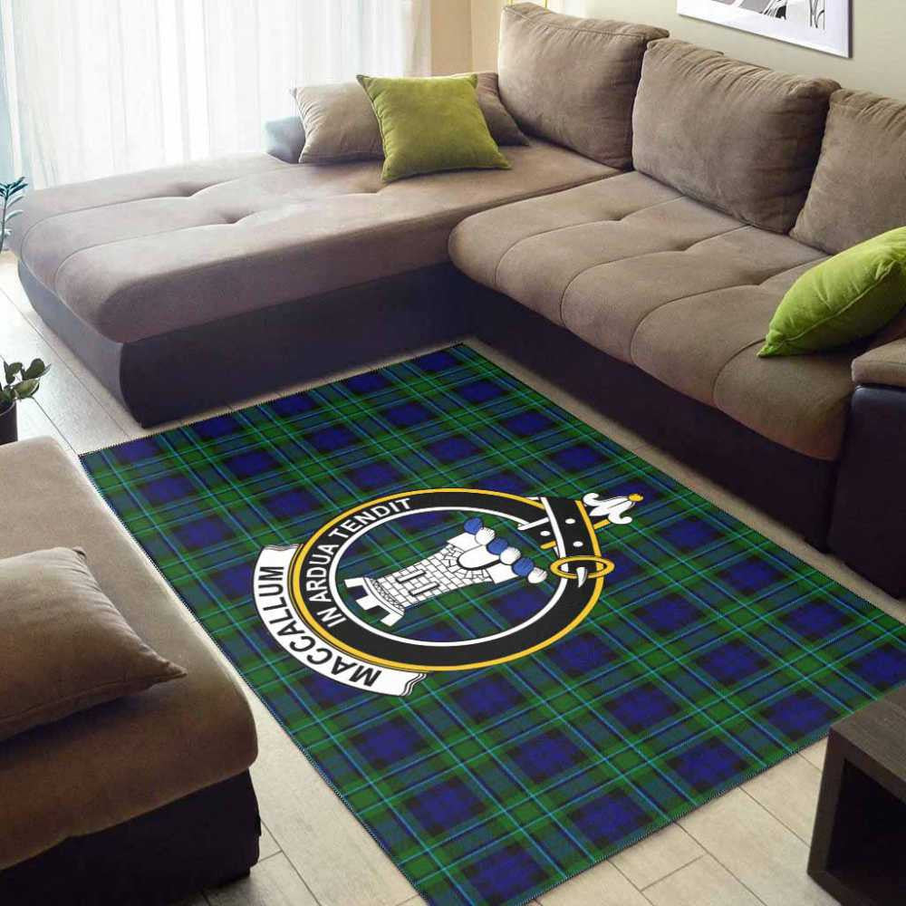 Leslie Tartan Crest Area Rug
