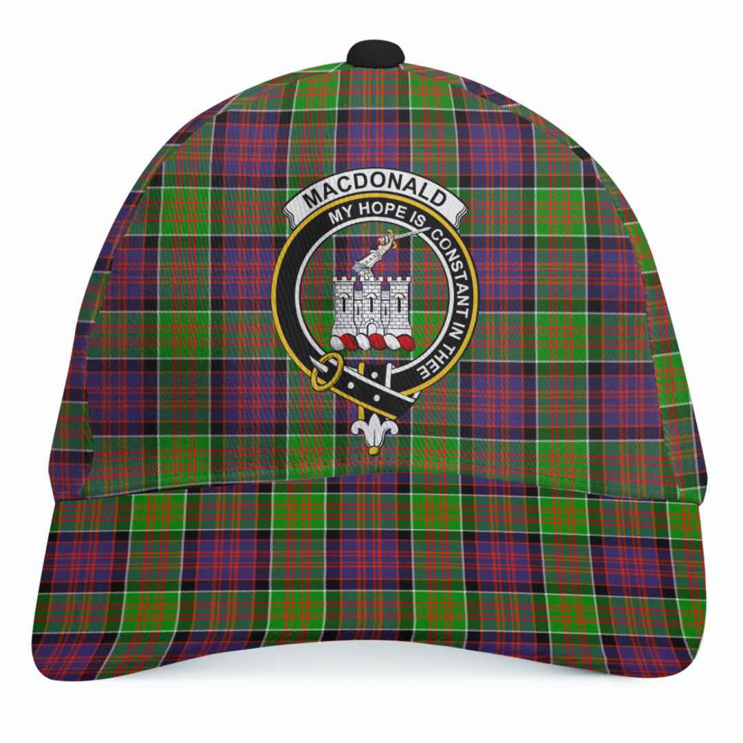 MacDonald (Clan Ranald) Tartan Crest Leather Handbag