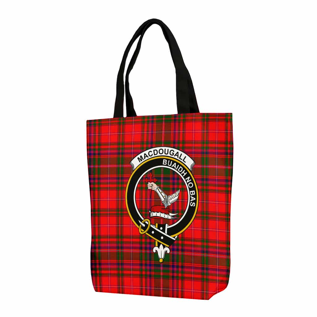 McIndoe Tartan Crest Leather Handbag