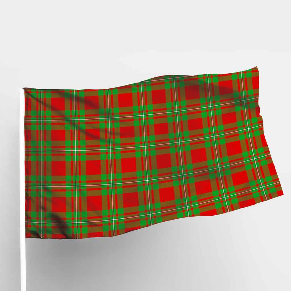 McGrath Tartan Crest Black Garden Flag