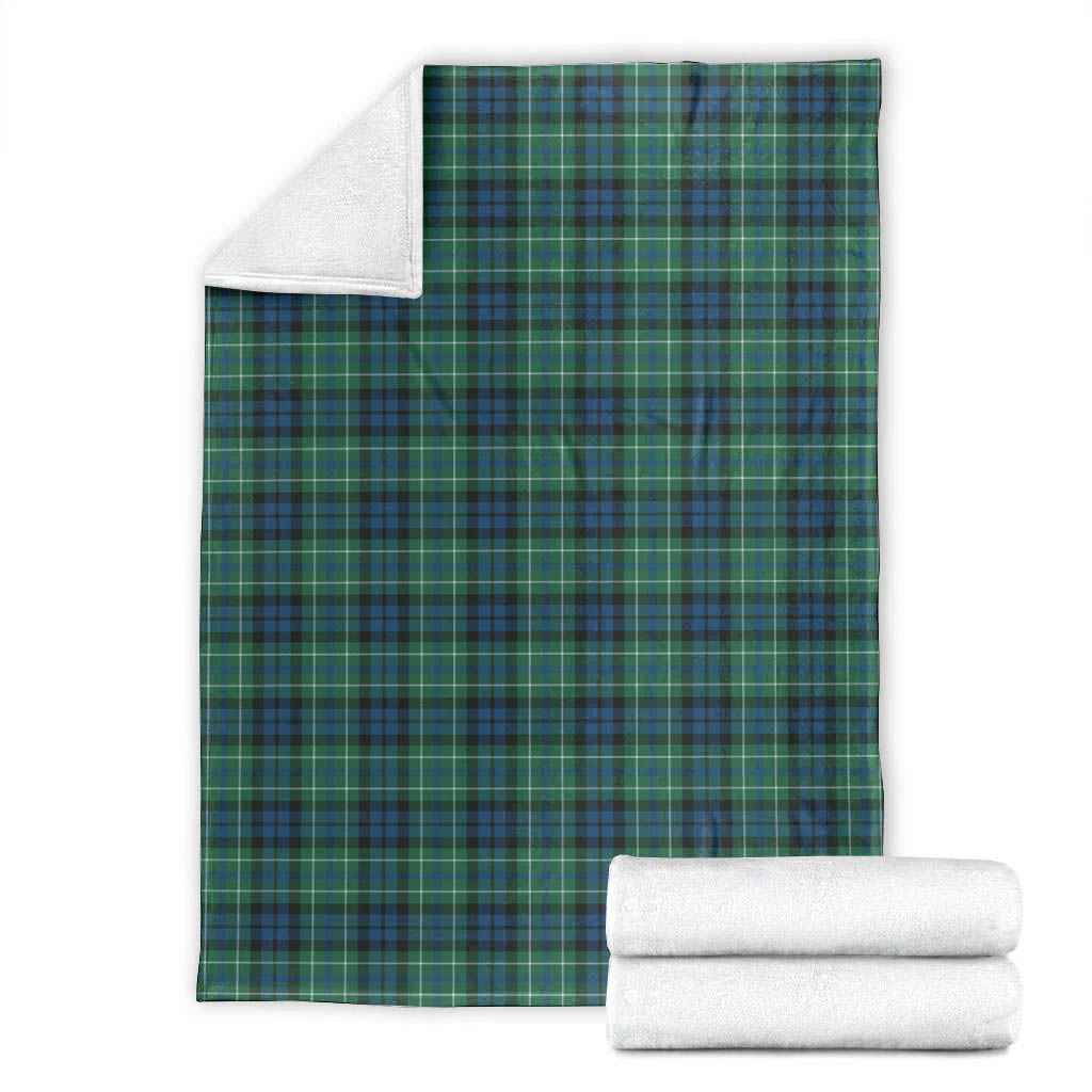 Scottish Tartan Matheson Ancient Clan Woven Blanket Crest Style main image 1