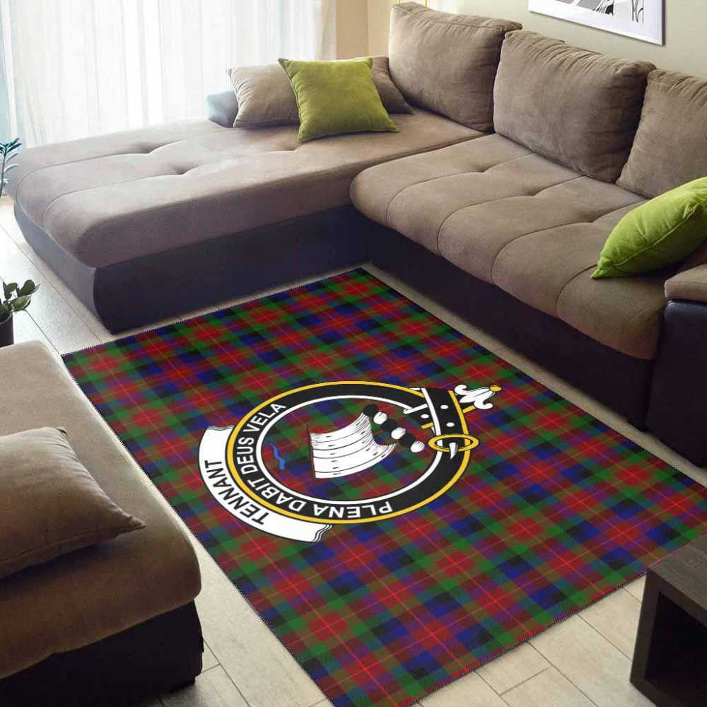 Buchanan Tartan Crest Area Rug
