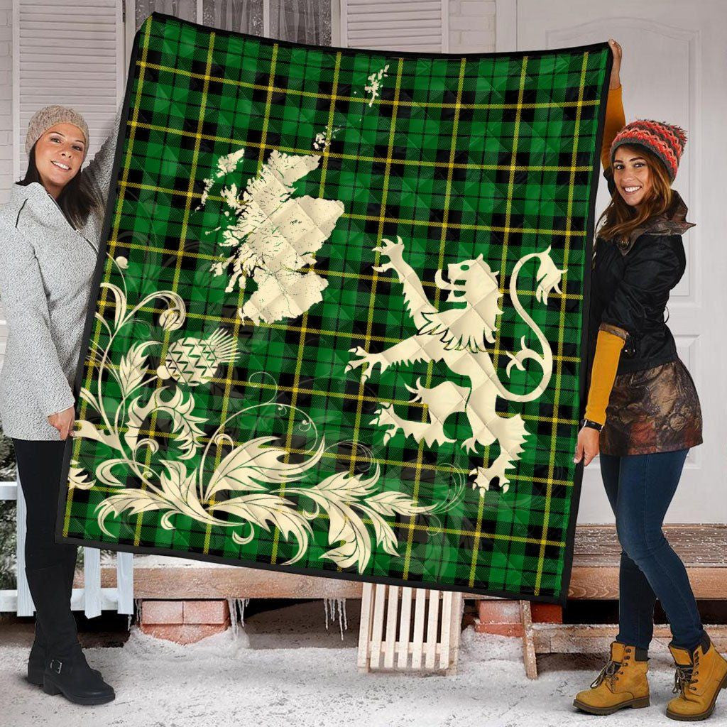Matheson Hunting Highland Tartan Quilt
