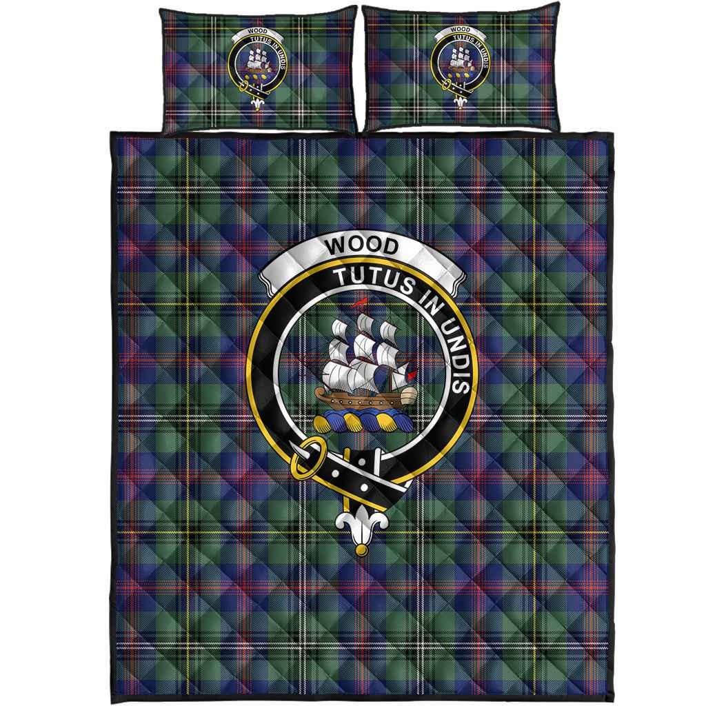 Spens Tartan Crest Quilt