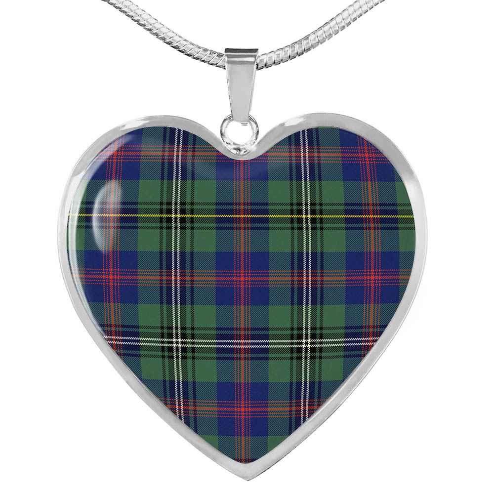 Scottish Tartan MacCainsh Ancient Clan Circle Necklace Classic Style