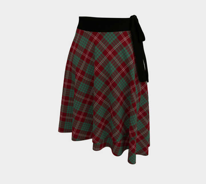 Scottish Crawford Modern Clan Tartan Wrap Skirt Tartan Plaid 2