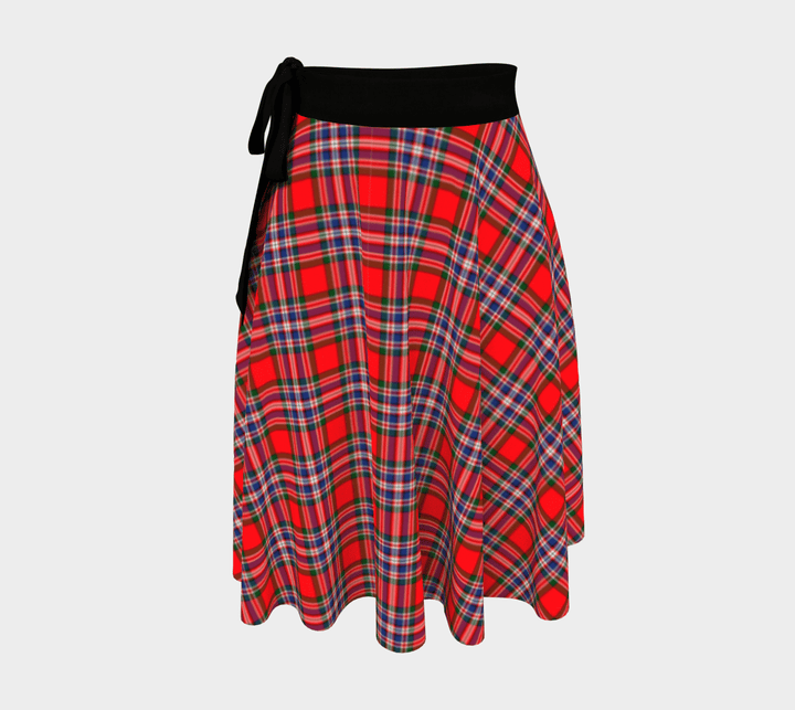 Scottish MacFarlane Modern Clan Tartan Wrap Skirt Tartan Plaid 1