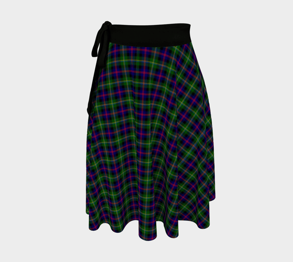 Scottish Malcolm Modern Clan Tartan Wrap Skirt Tartan Plaid 1