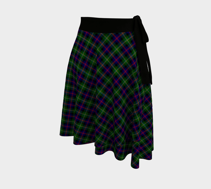 Scottish Malcolm Modern Clan Tartan Wrap Skirt Tartan Plaid 2