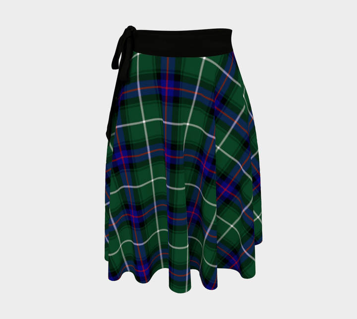 Scottish MacDonald of the Isles Hunting Modern Clan Tartan Wrap Skirt Tartan Plaid 1