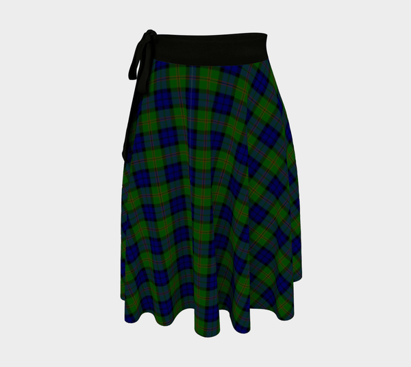 Scottish Dundas Modern Clan Tartan Wrap Skirt Tartan Plaid 1