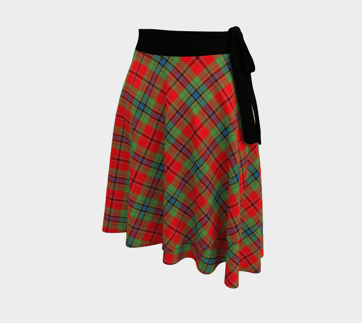 Scottish MacLean of Duart Modern Clan Tartan Wrap Skirt Tartan Plaid 2