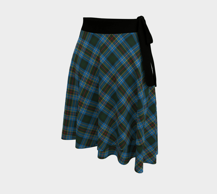 Scottish Cockburn Modern Clan Tartan Wrap Skirt Tartan Plaid 2