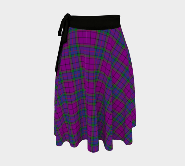 Scottish Wardlaw Modern Clan Tartan Wrap Skirt Tartan Plaid 1