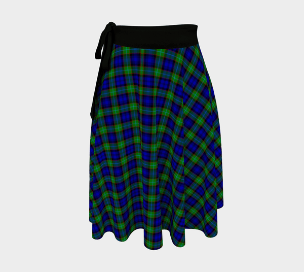Scottish Sempill Modern Clan Tartan Wrap Skirt Tartan Plaid 1