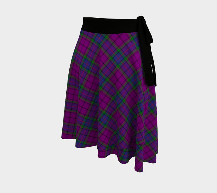 Scottish Wardlaw Modern Clan Tartan Wrap Skirt Tartan Plaid 2