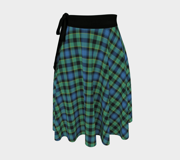 Scottish Mouat Clan Tartan Wrap Skirt Tartan Plaid 1