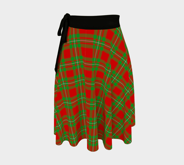 Scottish MacGregor Modern Clan Tartan Wrap Skirt Tartan Plaid 1