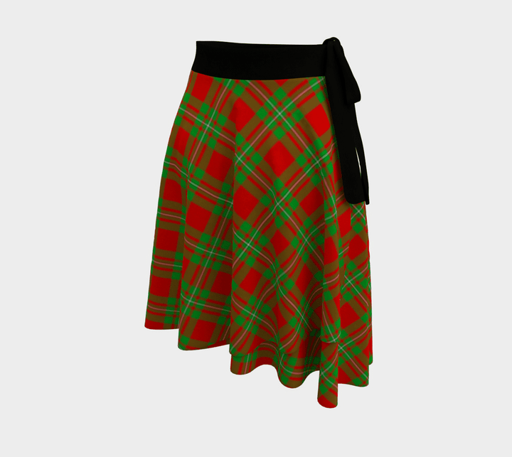 Scottish MacGregor Modern Clan Tartan Wrap Skirt Tartan Plaid 2