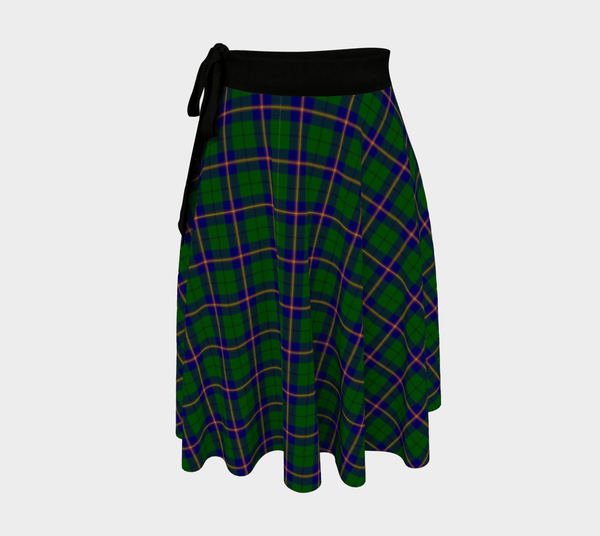 Scottish Carmichael Modern Clan Tartan Wrap Skirt Tartan Plaid 1