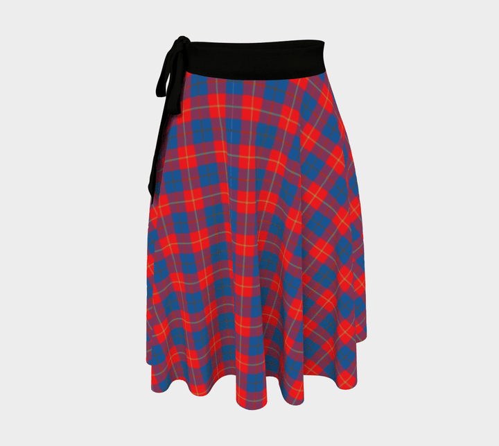 Scottish Galloway Red Clan Tartan Wrap Skirt Tartan Plaid 1