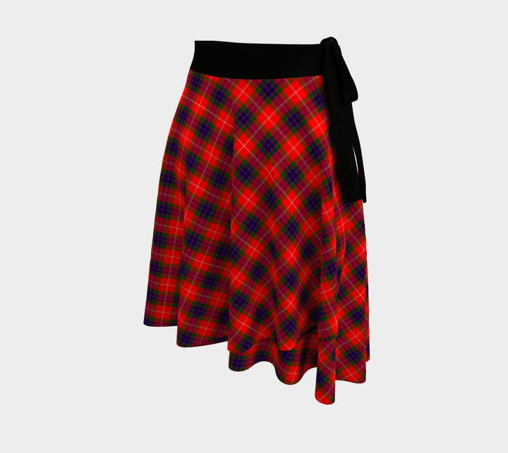 Scottish Fraser Modern Clan Tartan Wrap Skirt Tartan Plaid 2