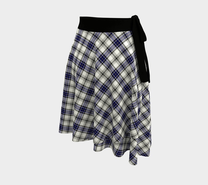 Scottish Hannay Modern Clan Tartan Wrap Skirt Tartan Plaid 2