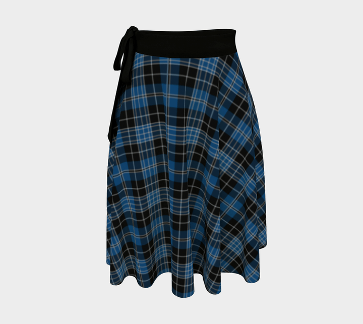 Scottish Clergy Blue Clan Tartan Wrap Skirt Tartan Plaid 1