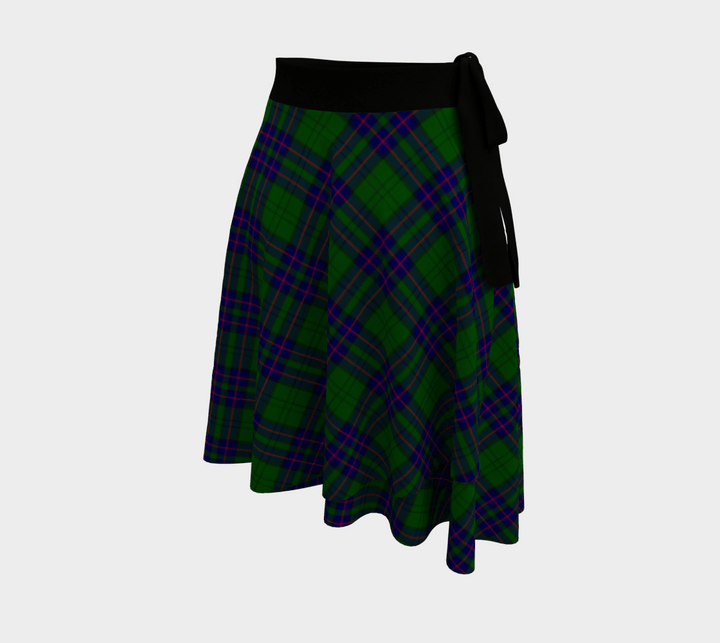 Scottish Lockhart Modern Clan Tartan Wrap Skirt Tartan Plaid 2