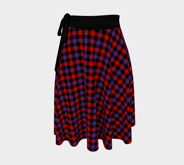 Scottish Brown Modern Clan Tartan Wrap Skirt Tartan Plaid 1