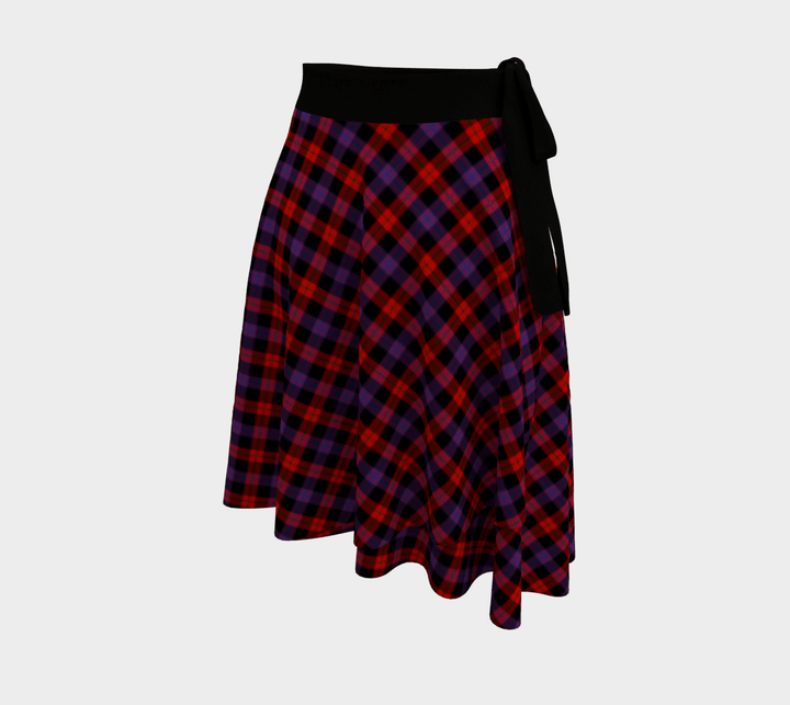 Scottish Brown Modern Clan Tartan Wrap Skirt Tartan Plaid 2