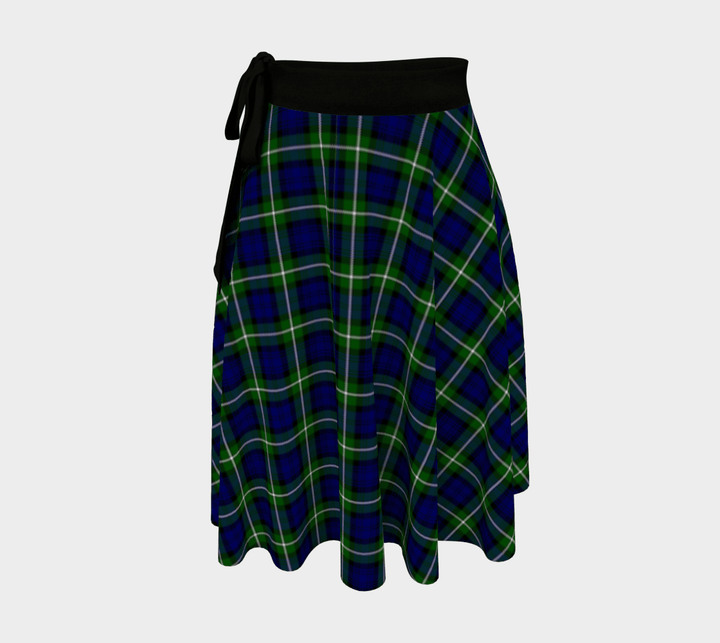 Scottish Forbes Modern Clan Tartan Wrap Skirt Tartan Plaid 1