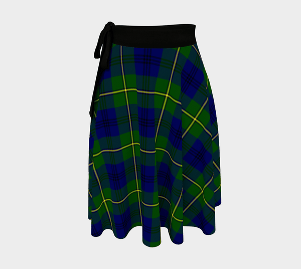 Scottish Johnston Modern Clan Tartan Wrap Skirt Tartan Plaid 1