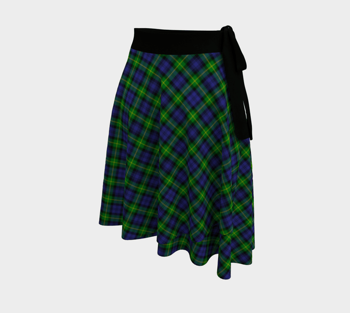 Scottish Gordon Modern Clan Tartan Wrap Skirt Tartan Plaid 2