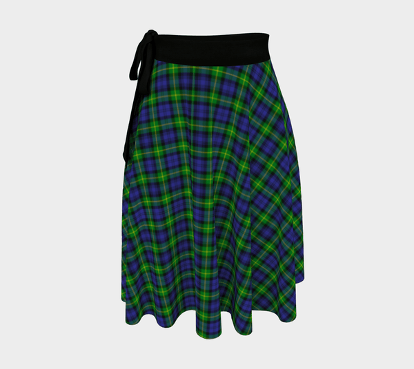 Scottish Gordon Modern Clan Tartan Wrap Skirt Tartan Plaid 1