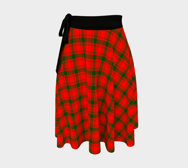 Scottish MacQuarrie Modern Clan Tartan Wrap Skirt Tartan Plaid 1