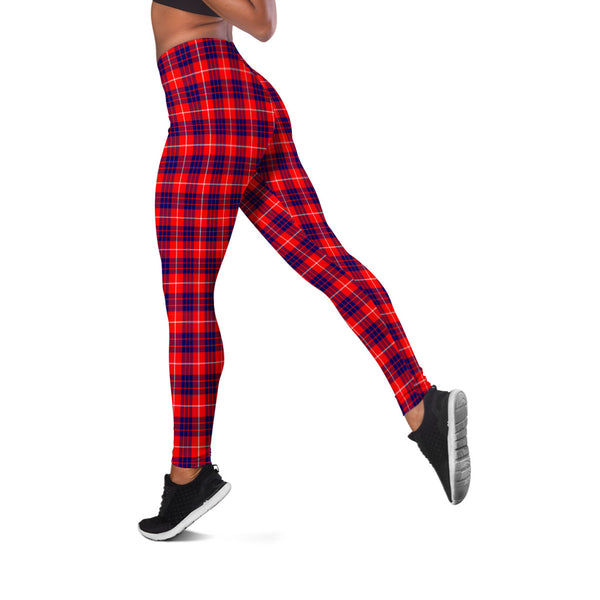Scottish Hamilton Modern Clan Tartan Women Leggings