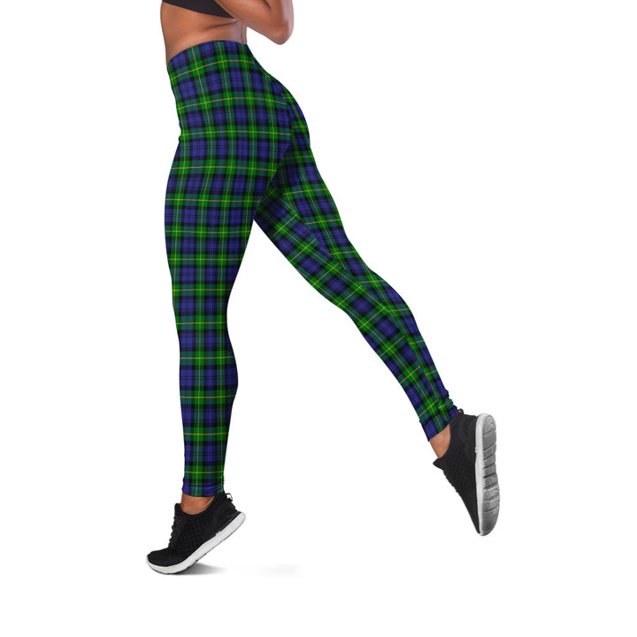 Scottish Gordon Modern Clan Tartan Women Leggings Tartan Plaid 6