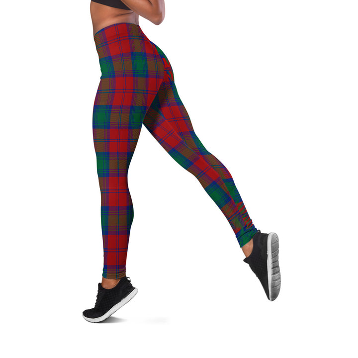 Scottish Lindsay Modern Clan Tartan Women Leggings Tartan Plaid 2